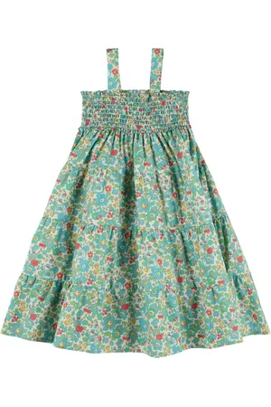 MC2 SAINT BARTH Liberty Print Cotton Jersey Dress