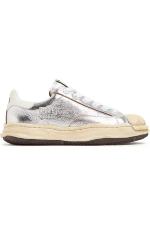 MIHARA YASUHIRO Blakey Wrinkled Leather Low Top Sneakers