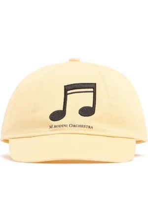 Mini Rodini Embroidered Cotton Baseball Hat