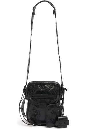 Balenciaga Medium Le Cagole Leather Crossbody Bag