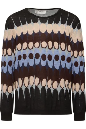 COMMAS Crewneck Jacquard Sweater