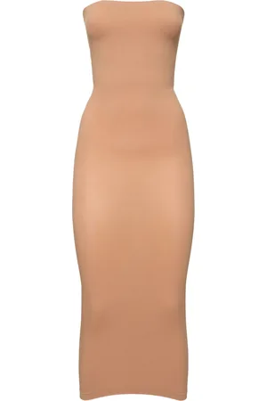 Wolford Fatal Shaping Strapless Midi Dress