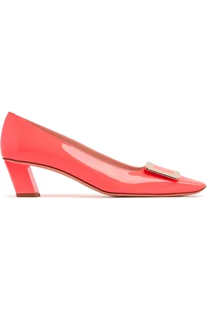 Roger Vivier 45mm Belle Vivier Patent Leather Pumps
