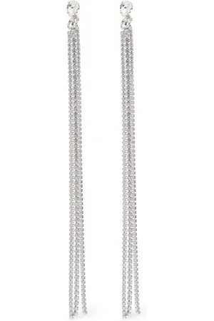 Jil Sander Crystal Pendent Earrings