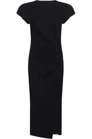 Isabel Marant Nadela Short Sleeve Cotton Maxi Dress