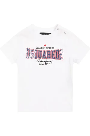 Dsquared2 Printed Cotton Jersey T-shirt