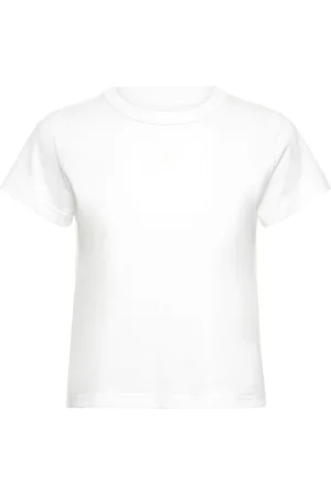 Alexander Wang Essential Shrunk Cotton Jersey T-shirt