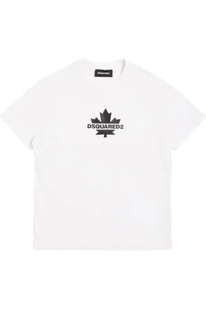Dsquared2 Printed Cotton Jersey T-shirt