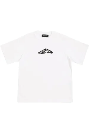 Dsquared2 Printed Cotton Jersey T-shirt