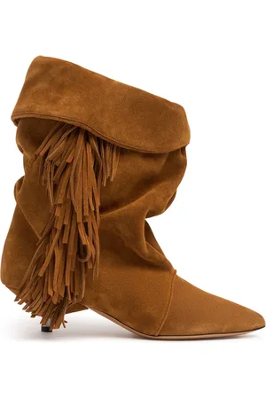 Isabel Marant 45mm Edrik Fringed Suede Boots