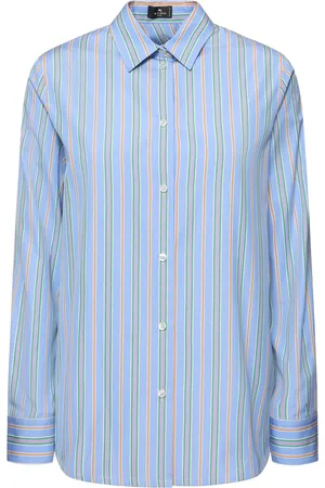 Etro Striped Cotton Poplin Shirt