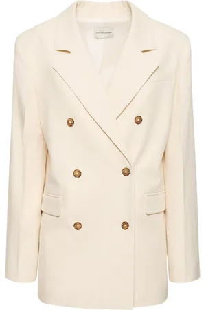 Loulou Studio Gorak Cotton Blend Blazer
