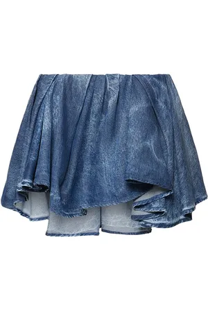 Diesel De-ria Draped Mini Skirt