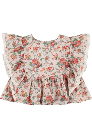 Louise Misha Floral Print Cotton Shirt