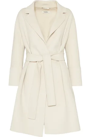 Max Mara Arona Belted Wool Midi Coat