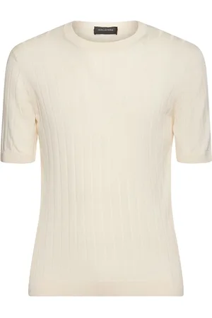 TAGLIATORE Roden Silk Knit Crewneck Sweater