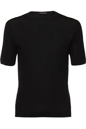 TAGLIATORE Roden Silk Knit Crewneck Sweater