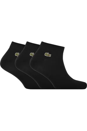 Lacoste 3 Pack Ankle Socks