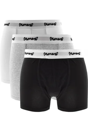 Money Clothing Money 3 Pack Repeat Logo Trunks