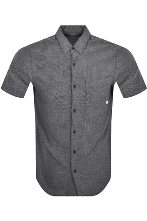Farah Jacquard Short Sleeve Shirt