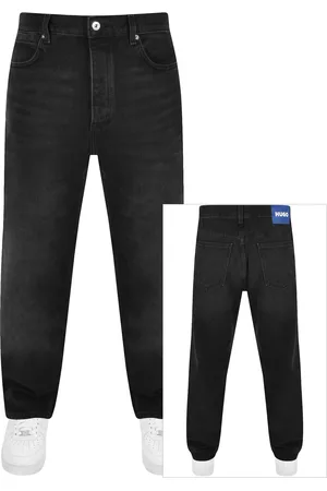 Hugo Blue Nate Baggy Jeans Dark Wash