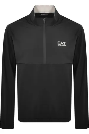 EA7 Emporio Armani Half Zip Logo Sweatshirt