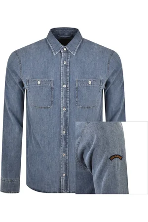 Paul & Shark Paul And Shark Denim Overshirt Light Wash