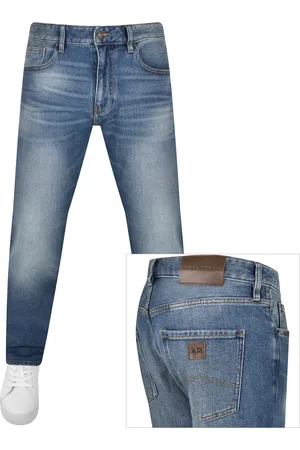 Armani Exchange J16 Straight Fit Jeans Light Wash
