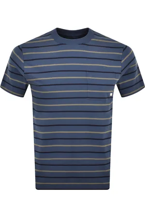 Farah Stacey Stripe Pocket T Shirt