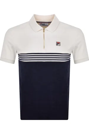 Fila Lennox Striped Velour Polo