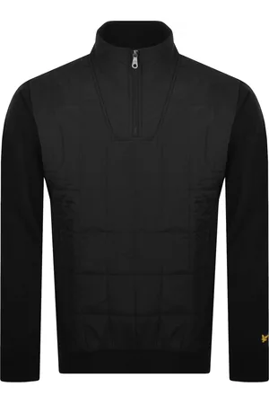 Lyle & Scott Hybrid Quilted Zip Sweatshirt