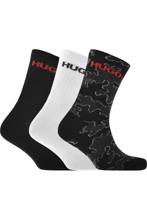 HUGO BOSS 3 Pack Ribbed Socks