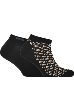 HUGO BOSS BOSS 2 Pack Monogram Ankle Socks