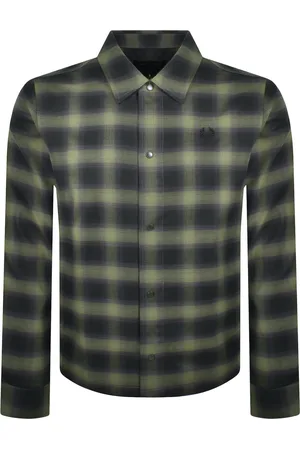 Fred Perry Blurred Tartan Overshirt