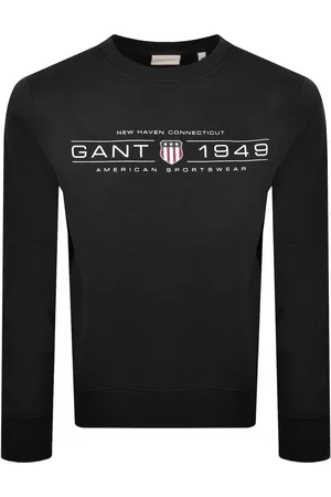 GANT Graphic Crew Neck Sweatshirt