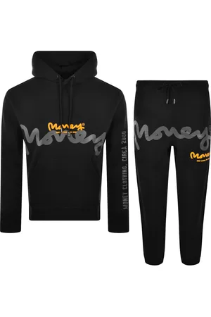 Money Clothing Money Layered Logo Hooded Tracksuit