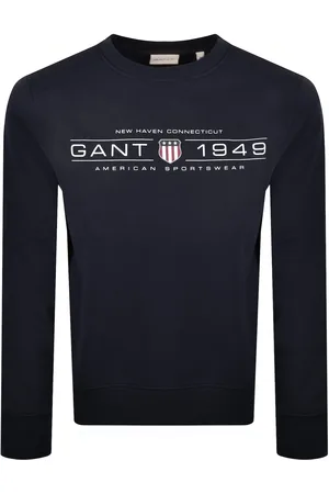GANT Graphic Crew Neck Sweatshirt
