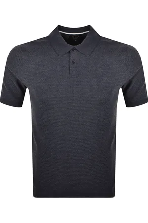 Ted Baker Redman Textured Polo T Shirt