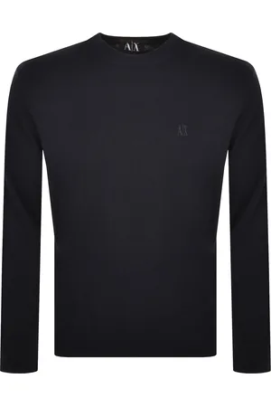 Armani Exchange Knit Jumper Deep