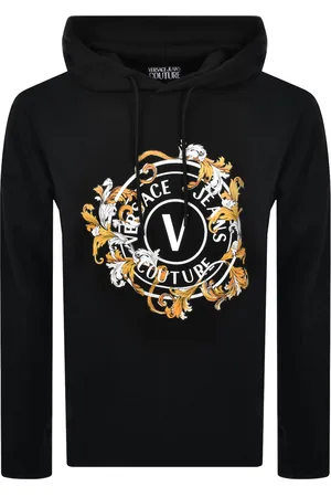 VERSACE Couture Baroque Logo Hoodie
