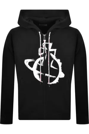 Vivienne Westwood Stencil Orb Zip Hoodie