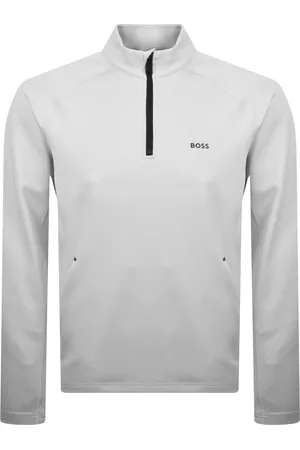HUGO BOSS BOSS Quarter Zip Active Sweatshirt