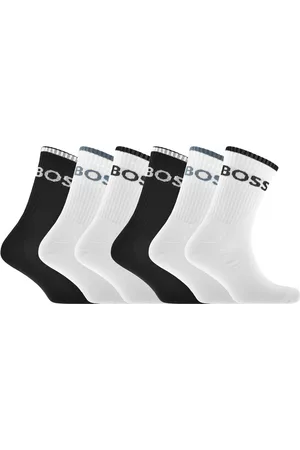 HUGO BOSS BOSS 6 Pack Crew Socks