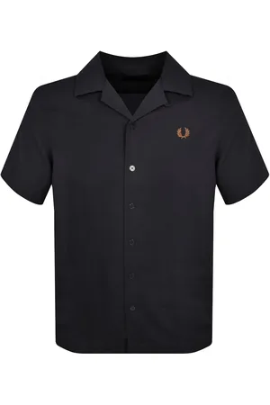 Fred Perry Pique Texture Revere Collar Shirt