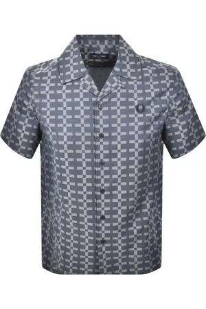 Fred Perry Geometric Revere Shirt