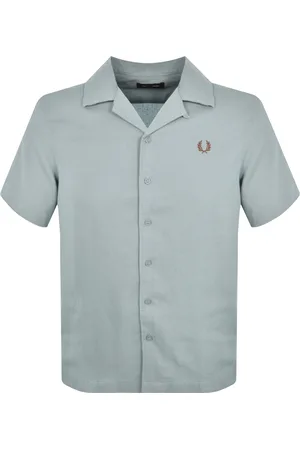 Fred Perry Pique Texture Revere Collar Shirt