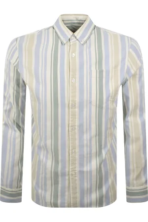 Farah Steen Long Sleeve Shirt Beige