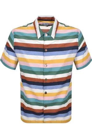 Paul Smith Zebra Short Sleeved Shirt Multi
