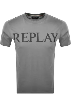 Replay Logo T Shirt Lead