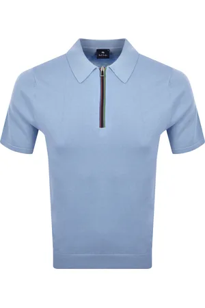 Paul Smith Half Zip Polo T Shirt